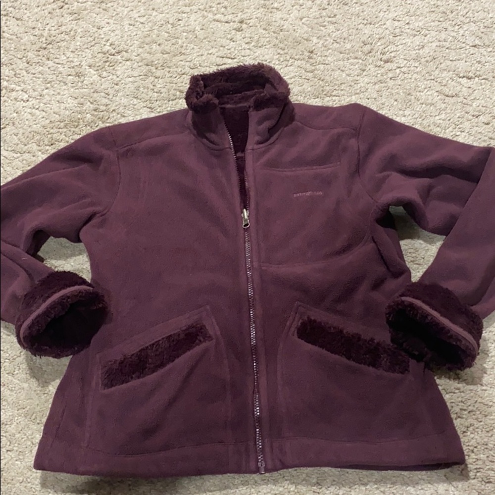 Patagonia reversible Fleece Jacket size M
